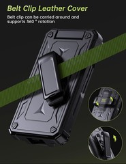 for Samsung Galaxy Z Fold 5 Case,w/ Belt Clip Holster/Military Grade Drop Proof