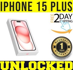 APPLE IPHONE 15 PLUS 256GB PINK FACTORY UNLOCKED ✅ WARRANTY ✅ ❖SEALED❖