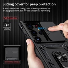 For Samsung Galaxy S23 Ultra Case Military Grade Drop Protection Cover Kickstand