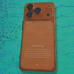 I17 Pro Max Android Smartphone Global Unlocked 6.8″- Orange!