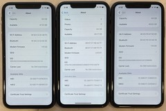 LOT OF THREE TESTED USED GSM UNLOCKED iPhone 11, 64GB A2111 MH8D3LL/A PHONES