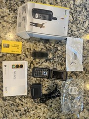 Motorola i576 Flip Phone Black/Gray Sprint Nextel GPS Speakerphone 20KB
