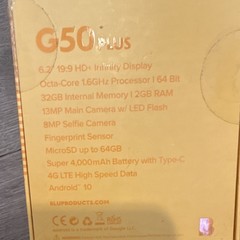 BLU G50 Plus G0350WW 32GB Green 2GB RAM 6.2″ Android 10 4G 13MP FP