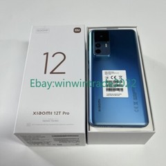 Xiaomi 12T Pro 5G 256GB/512GB Dual SIM Snapdragon 8+ Gen1 Android phone Unlocked