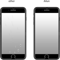 3PCS Screen Protector for iPhone SE 2020 2nd/2022 3rd Generation 4.7 Inch Case F