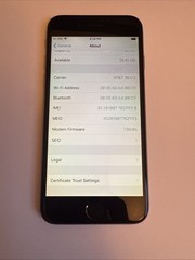 Apple iPhone 6 32GB Claro Only Space Gray Very Good Condition 100% BH