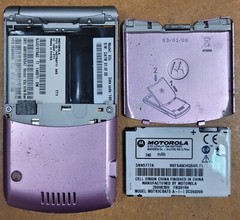 Motorola RAZR V3c – Pink & Silver ( Verizon ) Flip Phone – Super Rare Color READ