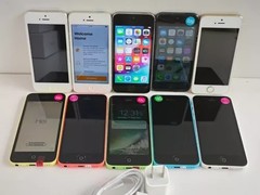 GOOD -Original Apple iPhone 5 5C 5S 8GB/16GB/32GB/64GB Unlocked 4G mobilephone