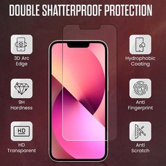 Screen Protector for iPhone 16 Plus 15 Plus 15 Pro Max Anti Scratch Clear 78 Cha