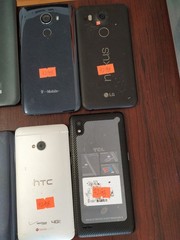 Lot of 10 Mixed Brand LG /hTC/TCL/Nokia and other 32GB Smartphone