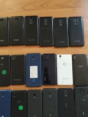 Lot of 50 Mixed Brand LG/SKY/BLU/hTC and other 32GB/16GB/8GB Smartphone For part
