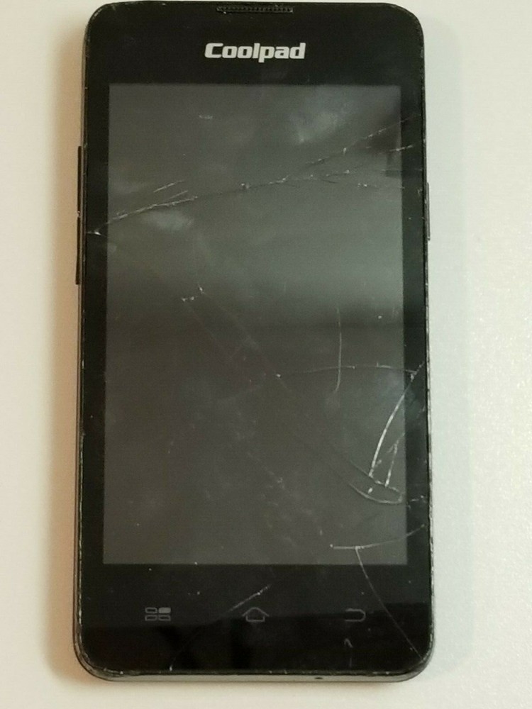 Coolpad 5560S – Black Android Smartphone – For Parts – Read Description