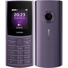 Nokia 110 4G (2023) 4G Arctic Purple 48MB + 128MB Dual-SIM Unlocked GSM NEW