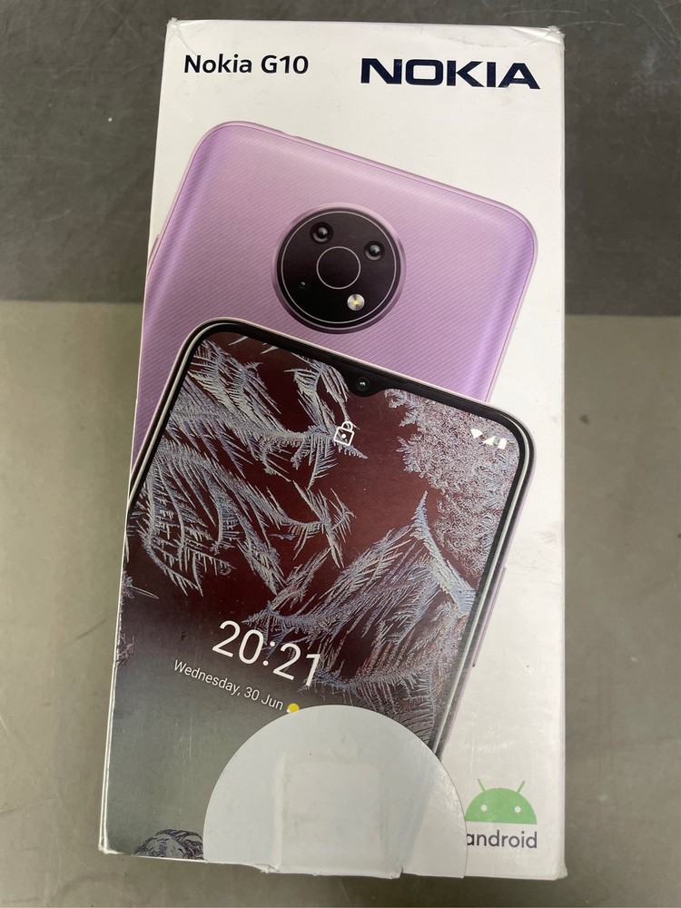 Nokia G10 | Android 11 | Unlocked Smartphone | Purple | 3/64GB |