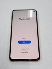 DEFECTIVE – Samsung Galaxy S10E -128 GB – Pink – GSM Unlocked – SM-G970U – 11881
