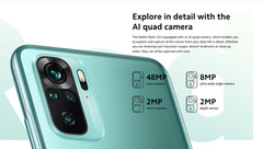 Xiaomi Redmi Note 10 4G LTE Aqua Green – 4GB RAM – 64GB ROM – India – NEW