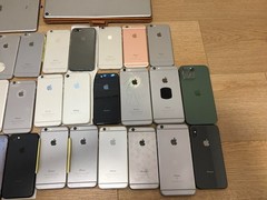 Lot Of Assorted Apple iPhones, iPads- For Scrap only or PARTS ONLY or Repair ICL