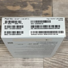 **BRAND NEW Sealed** Google Pixel 10a 128GB Fog Green – FACTORY UNLOCKED
