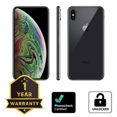 Apple iPhone XS Max – 64 GB – Space Gray (Unlocked) Smartphone – Very Good