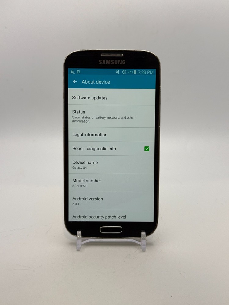 Samsung Galaxy S4 – Gray – 16GB – U.S. Cellular – Smartphone – Works Great