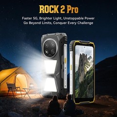 Blackview ROCK 2 Pro 5G AI Rugged Smartphone 32GB+256GB Android 16 Dual SIM NFC