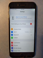iPhone 6 A1549 16GB Gray AT&T UNLOCKED CDMA + GSM Excellent