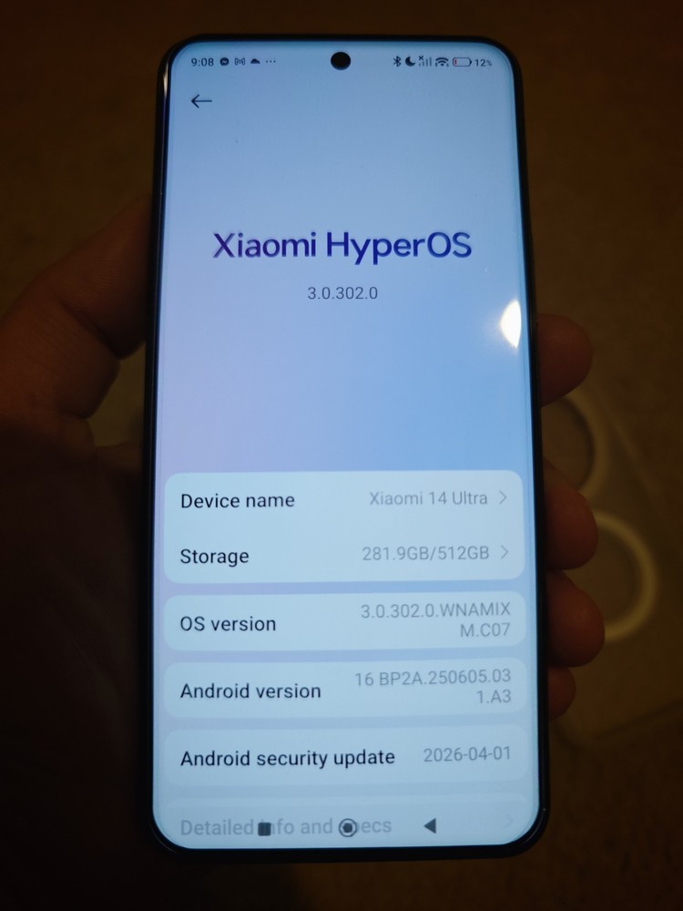 Xiaomi 14 Ultra – 512 GB – Black(Unlocked)