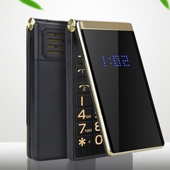 2.8in Screen Flip Phone For Elder Dual SIM Dual Standby Long Standby Time Multi
