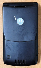 Motorola RAZR / Razor V3a – Black ( CDMA ) Cellular Flip Phone – Very Rare Color