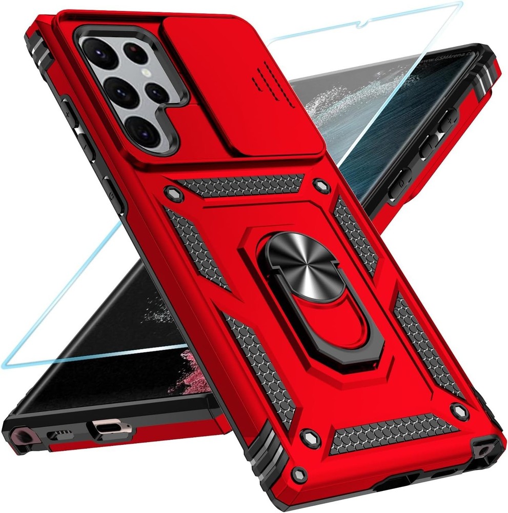 For Samsung Galaxy S22 Ultra 5G Case with Military Grade Protection & Kickstand