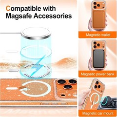 iPhone 17 Pro Max Case Soft TPU Shockproof Protective Phone Cover Clear