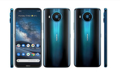 Original Unlocked Nokia 8.3 5G WIFI 64GB DUAL SIM 64MP 6.81″ LCD Blue Excellent