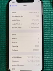 Apple iPhone XS – 64GB – Space Gray (Unlocked) A1920 (CDMA + GSM)