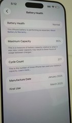 Apple iPhone 16 Pro Max | 256gb | 95%🔋| *FOR WIFI OR PARTS USE ONLY*