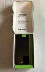 LG Fortune M153 – 16GB – Titan Black (Cricket) Open Box – NEVER USED Phone