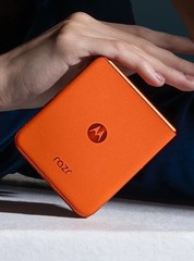 Motorola razr Orange Flip Foldable Smartphone