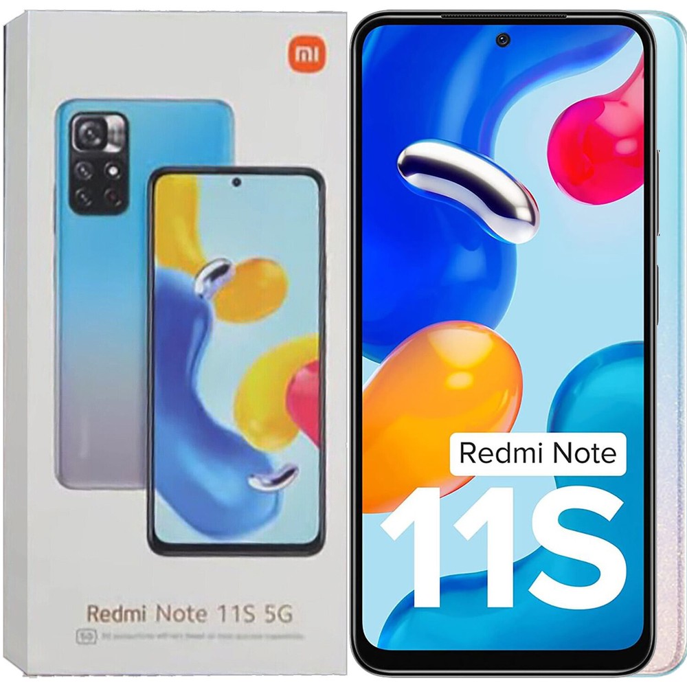 Xiaomi Redmi Note 11S 5G Star Blue 128GB + 4GB Dual-Sim Unlocked GSM NEW
