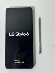 LG Stylo 6 – 64GB – Titan (Cricket Wireless) (Single SIM) – Cracked Glass *READ*