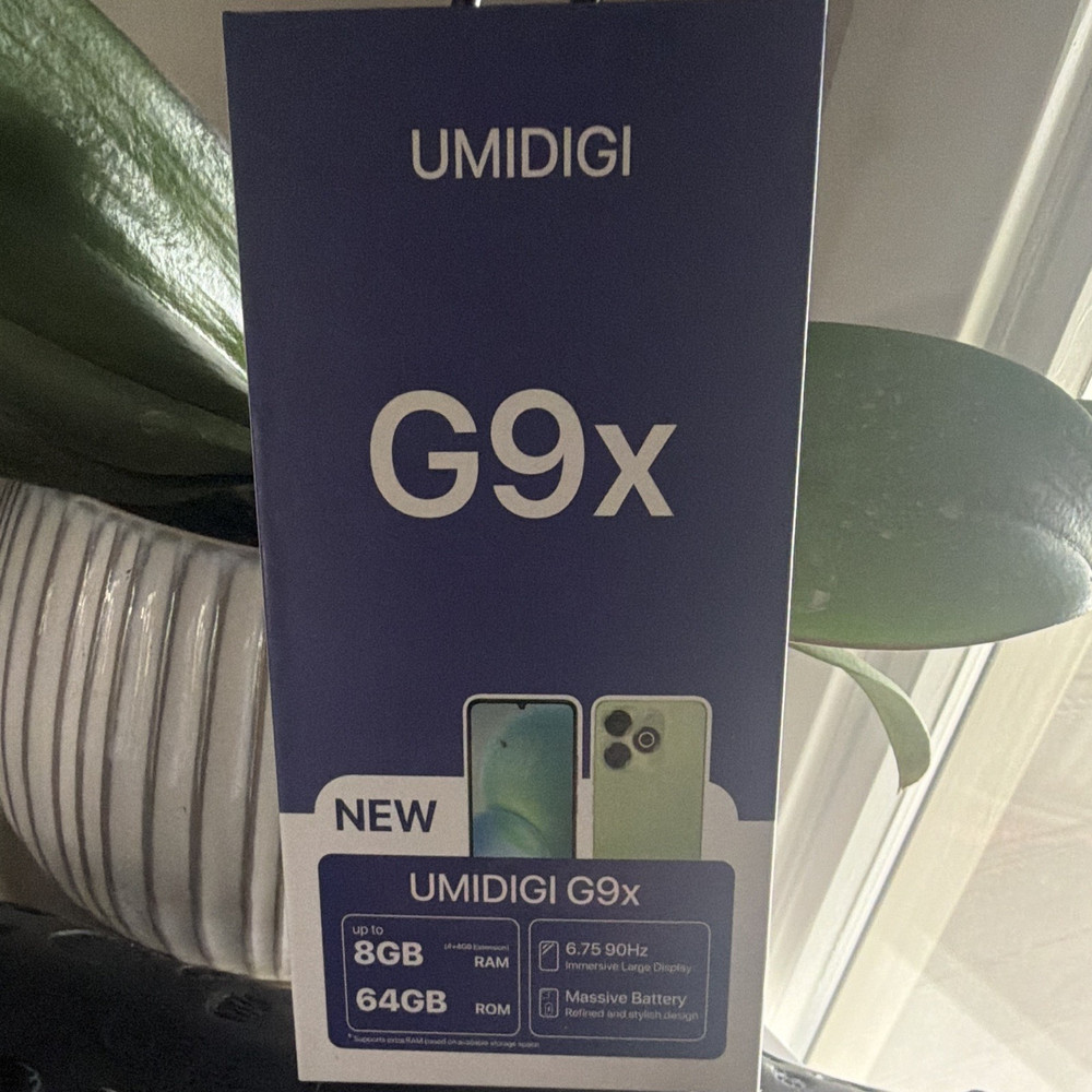 UMIDIGI G9x 64GB 8GB RAM 6.75″ LTE Factory Unlocked Android Green