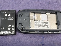 LG B450 TMobile Cellular Flip 3G Phone Clamshell Camera Cell T-Mobile B470 GSM