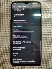OnePlus 6T — 256 GB — UNLOCKED — DUAL-SIM — De-Googled, Android 15, LineageOS 22