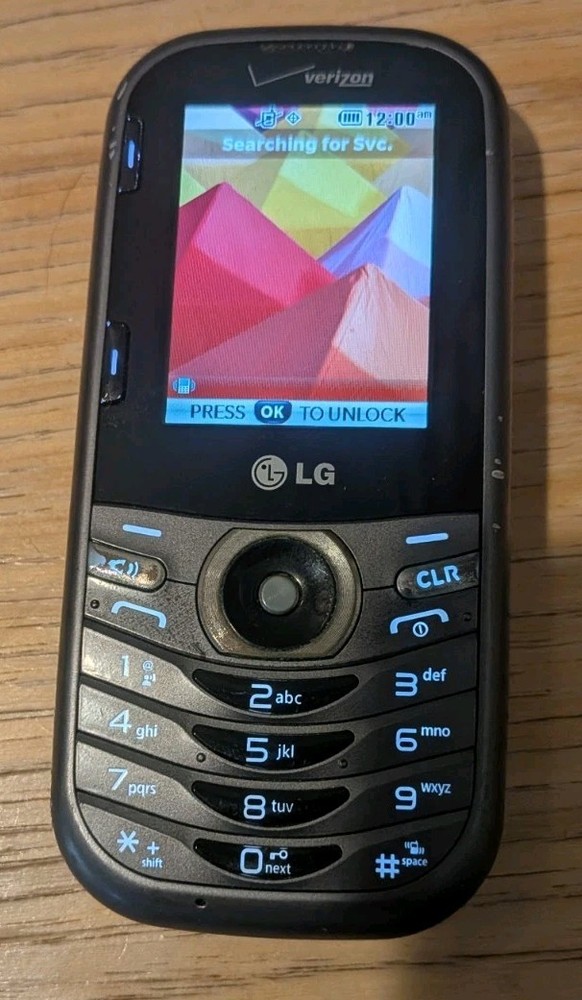 LG Cosmos 3 VN251S Gray 2.0″ Display 1.3MP QWERTY Keyboard Slider Cell Phone