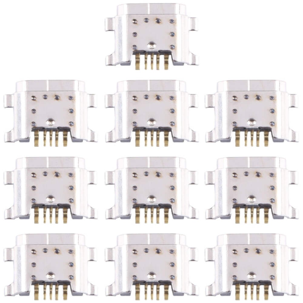 10pcs Original Charging Port Connector for vivo Y30, iQOO Z6, X50 5G, Y51s