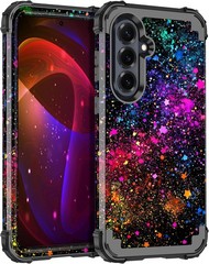Galaxy S26 Plus Case, Glow in The Dark Three Layer Heavy Duty Shockproof Protect