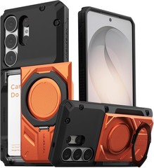 VRS DESIGN Damda Glide Hybrid Rugged Case in Fiesta Orange for Samsung Galaxy S2