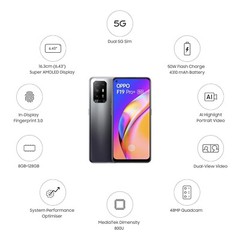 OPPO F19 Pro+ 5G Factory Unlocked Dual SIM 8GB RAM 128GB ROM Android 4310mAH