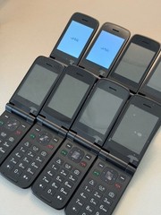 LOT OF 8 Verizon Orbic Journey V RC2200L 4G VoLTE Verizon Postpaid Flip *BROKEN