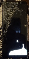 Samsung Galaxy Note8 8 SM-N950u Blue (Unknown) Smartphone Broken LCD Glass