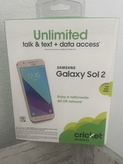 Samsung Galaxy Sol 2 4G LTE 5″ 16GB 5MP Cricket Wireless Smartphone Gold