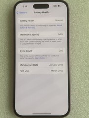 Apple iPhone 16 – 128GB – Pink (AT&T) – Very Good Condition – 94% Battery Health
